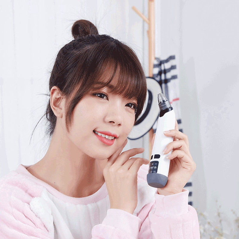 JoyPretty® Electric Blackhead Remover tool - Deep Pore Facial Cleaner for Black heads, Whiteheads, Acne Removal Joy Pretty Skin