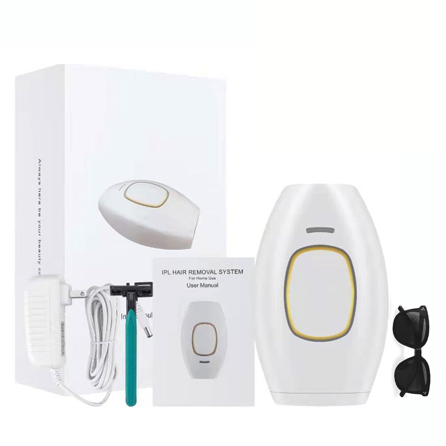 DIY Hair Removal by Laser-IPL Epilator - At Home Painless Hair Removal-Complete Handset by JoyPretty® Joy Pretty Skin